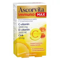 Ascorvita Immuno Max bevont tabletta 60 db