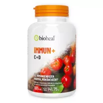   Bioheal® IMMUN+ C-vitamin 1100 mg + D3-vitamin 2200 NE - 105 db