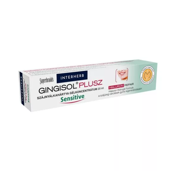 Interherb Gingisol Plusz Szájnyálkahártya Gél Sensitive 20 ml Interherb Gingisol Plusz Szájnyálkahártya Gél Sensitive 20 ml