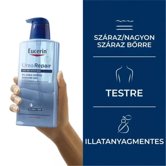 Eucerin Urea Repair 5% Urea bőrkímélő tusfürdő 400 ml Eucerin Urea Repair 5% Urea bőrkímélő tusfürdő 400 ml
