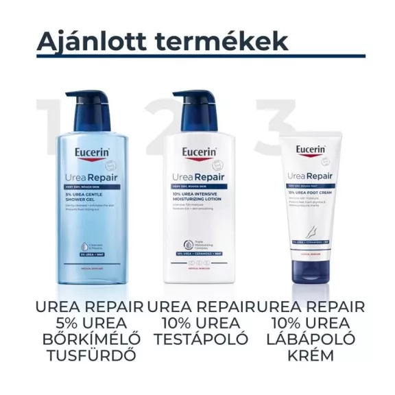 Eucerin Urea Repair 5% Urea bőrkímélő tusfürdő 400 ml Eucerin Urea Repair 5% Urea bőrkímélő tusfürdő 400 ml