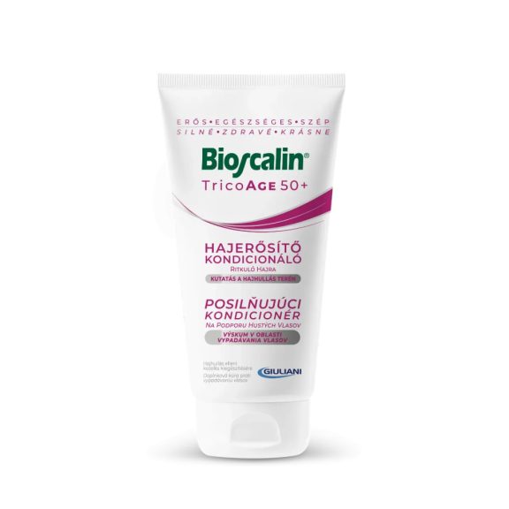 Bioscalin TricoAGE 50+ Hajerősítő kondicionáló ritkuló hajra 150 ml Bioscalin TricoAGE 50+ Hajerősítő kondicionáló ritkuló hajra 150 ml