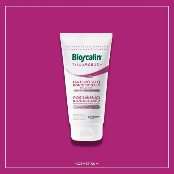 Bioscalin TricoAGE 50+ Hajerősítő kondicionáló ritkuló hajra 150 ml Bioscalin TricoAGE 50+ Hajerősítő kondicionáló ritkuló hajra 150 ml