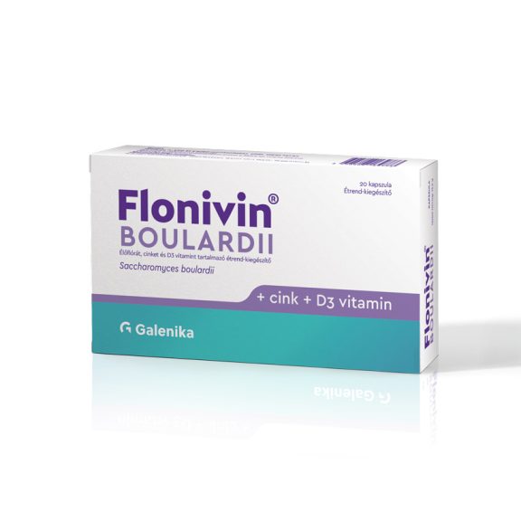 Flonivin Boulardii élőflórát tartalmazó étrend-kiegészítő kapszula 20 db Flonivin Boulardii élőflórát tartalmazó étrend-kiegészítő kapszula 20 db