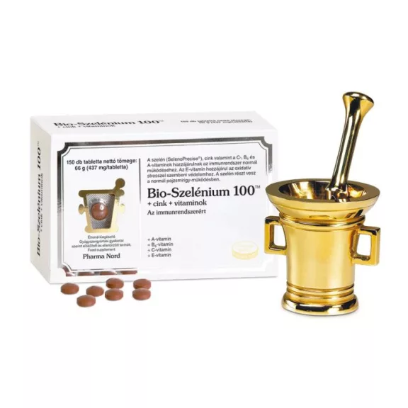 PHARMANORD BIO-SZELENIUM 100+ZN+VIT TBL 150X PHARMANORD BIO-SZELENIUM 100+ZN+VIT TBL 150X