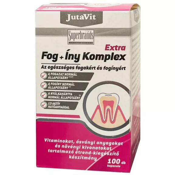 JutaVit Fog + Íny Komplex kapszula 100 db JutaVit Fog + Íny Komplex kapszula 100 db