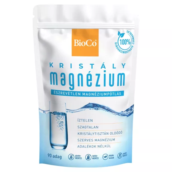 BioCo Kristály magnézium tasakos por 150 g BioCo Kristály magnézium tasakos por 150 g