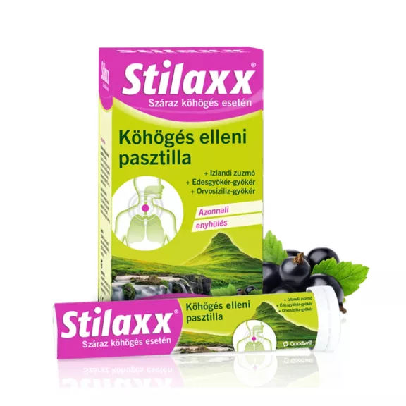 Stilaxx® Junior köhögés elleni szirup 100 ml Stilaxx® Junior köhögés elleni szirup 100 ml