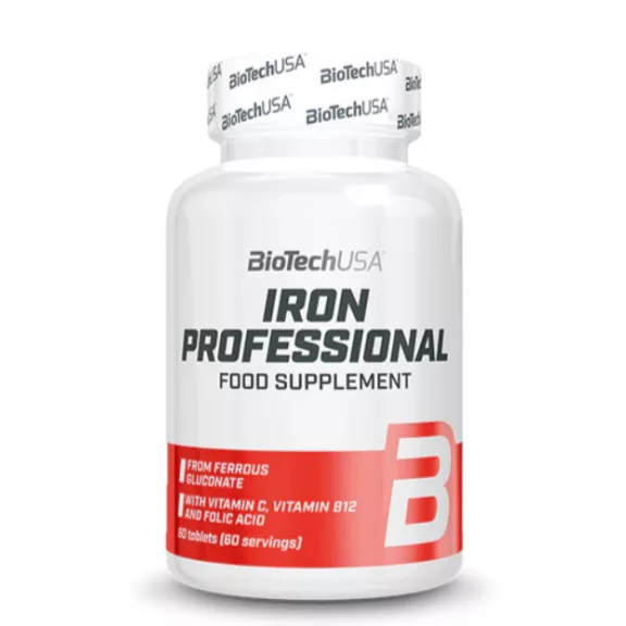 BioTechUSA Iron Professional tabletta 60 db BioTechUSA Iron Professional tabletta 60 db