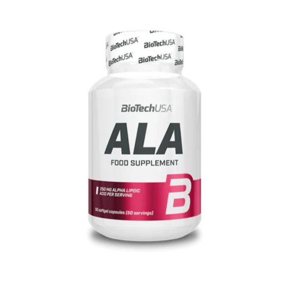 BioTechUSA ALA Alpha Lipoic acid kapszula 50 db BioTechUSA ALA Alpha Lipoic acid kapszula 50 db