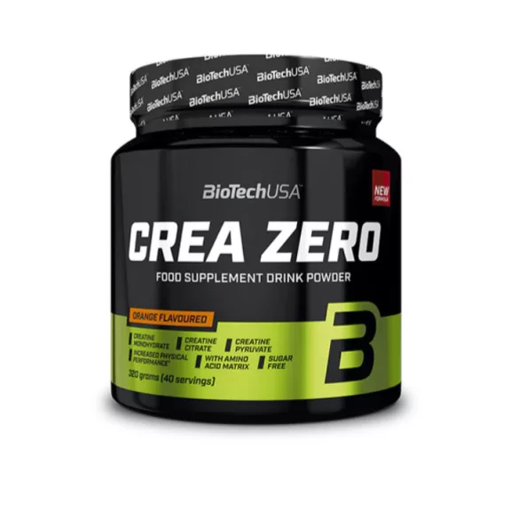 BioTechUSA Crea Zero narancs 320 g BioTechUSA Crea Zero narancs 320 g