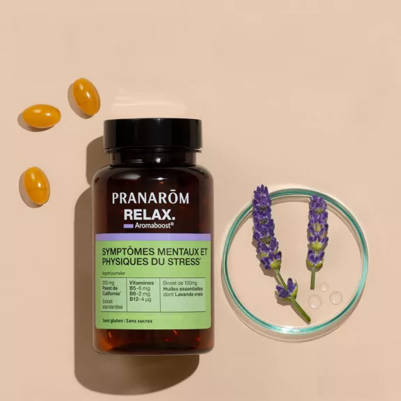 Pranarom Aromaboost Relax Étrendkiegészítő Kapszula 60x Pranarom Aromaboost Relax Étrendkiegészítő Kapszula 60x
