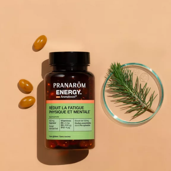 Pranarom Aromaboost Energy Étrend-Kiegészítő Kapszula 60x Pranarom Aromaboost Energy Étrend-Kiegészítő Kapszula 60x