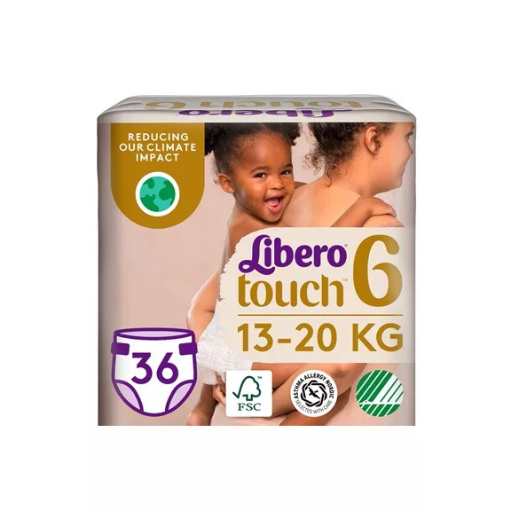 Libero Touch Jumbo Nadrágpelenka 13-20kg Junior 6 (36db) Libero Touch Jumbo Nadrágpelenka 13-20kg Junior 6 (36db)