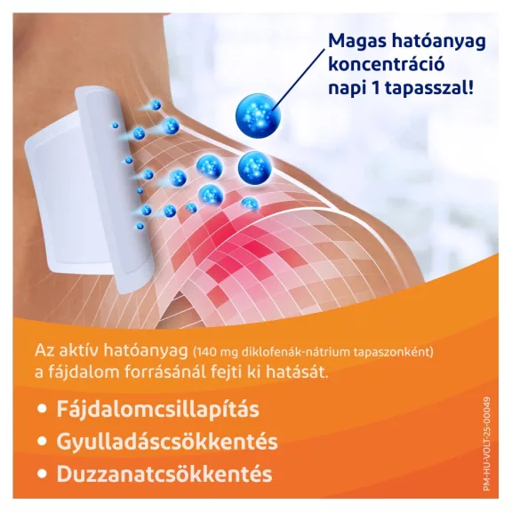 Voltaren 140 mg gyógyszeres tapasz 5 db Voltaren 140 mg gyógyszeres tapasz 5 db