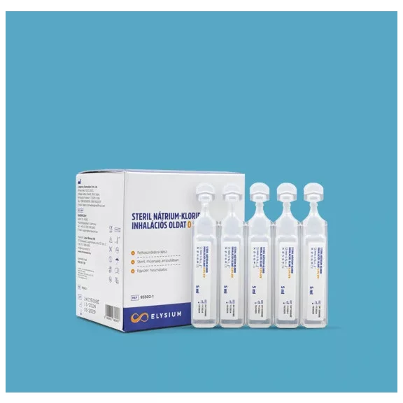 Elysium steril NACL 0,9% inhalációs oldat 20 x 5 ml Elysium steril NACL 0,9% inhalációs oldat 20 x 5 ml
