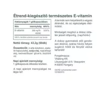 Vitaking E-400 természetes D-alpha 60 db