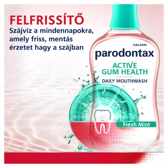 PARODONTAX ACTIVE GUM HEALTH FRESH MINT SZAJVIZ PARODONTAX ACTIVE GUM HEALTH FRESH MINT SZAJVIZ