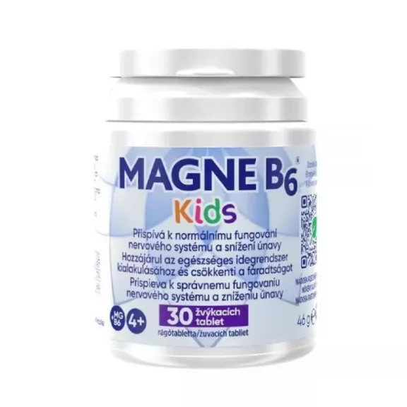 Magne B6 Kids rágótabletta 30 db Magne B6 Kids rágótabletta 30 db