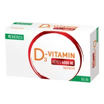 Béres D3-vitamin 4000NE lágy kapszula 60 db