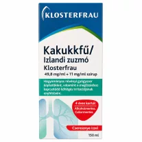   Klosterfrau kakukkfű/Izlandi zuzmó szirup cseresznye ízzel 150 ml