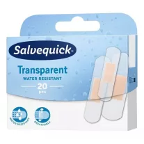 Salvequick átlátszó sebtapasz 20 db