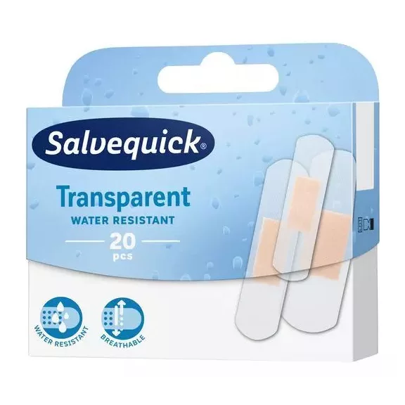 Salvequick átlátszó sebtapasz 20 db Salvequick átlátszó sebtapasz 20 db