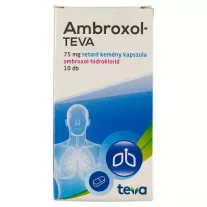 AMBROXOL-TEVA 75MG RET.KEM.KAPSZ. 10X