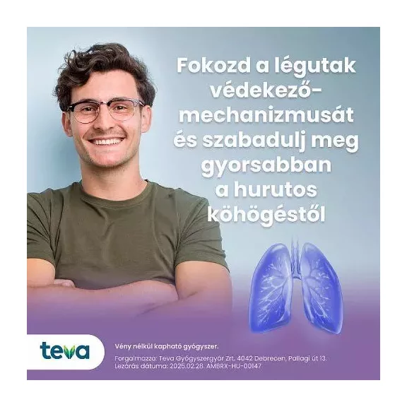 AMBROXOL-TEVA 75MG RET.KEM.KAPSZ. 10X