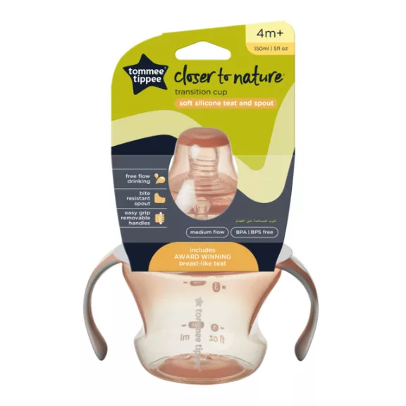 Tommee Tippee Transition Cup Tanulópohár 150 ml