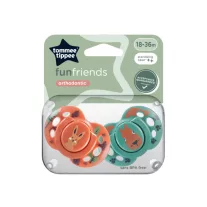 Tommee Tippee Fun friends játszócumi 18-36 hó 2 db