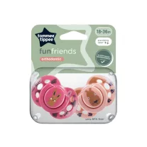 Tommee Tippee Fun friends játszócumi 18-36 hó 2 db