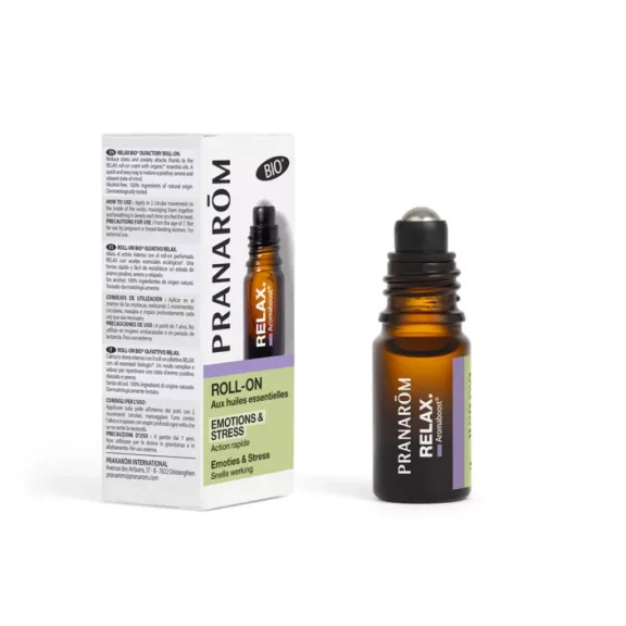 Pranarom Aromaboost Relax Roll-On Illóolajakkal 5 ml Pranarom Aromaboost Relax Roll-On Illóolajakkal 5 ml