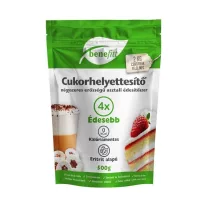  Interherb BeneFitt Cukorhelyettesítő (Eritrit, Stevia, Szukralóz) 4x erősségű 500 g
