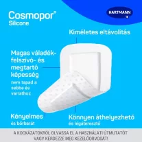 Hartmann Cosmopor Silicone kötszer 20x10 cm 1 db