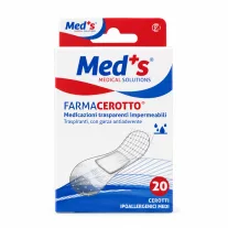 FARMACEROTTO Átlátszó Vízálló Sebtapasz 20X
