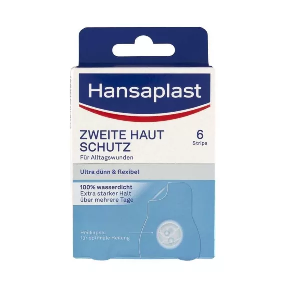 Hansaplast Second Skin Protection sebtapasz 6x Hansaplast Second Skin Protection sebtapasz 6x