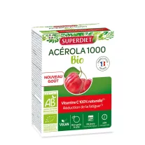 Superdiet Bio acerola 1000mg +C rtbl 24 db