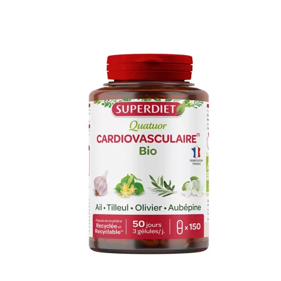 Superdiet Bio Cardiovasc kapszula 150x Superdiet Bio Cardiovasc kapszula 150x