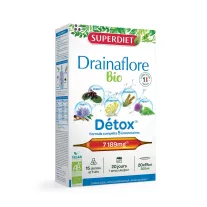Superdiet Bio Draubafl Detox amp 20x15ml