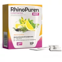 RhinoPuren HOT cukormentes citrom és mentol ízű 18 tasak
