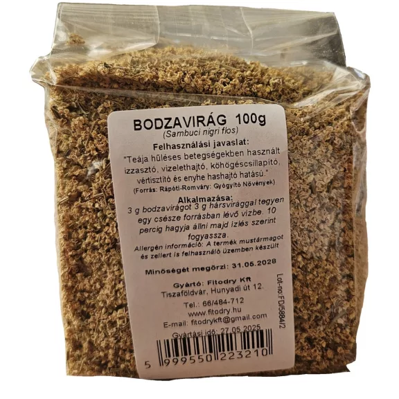 FITODRY Bodzavirág 100 g FITODRY Bodzavirág 100 g