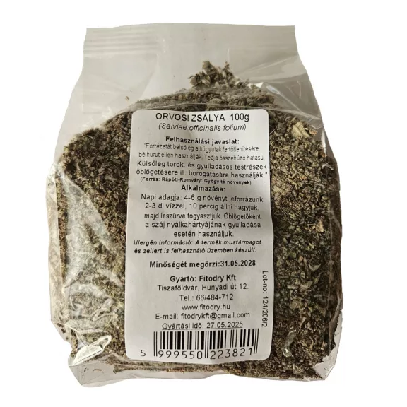 FITODRY Orvosi zsálya 100g FITODRY Orvosi zsálya 100g