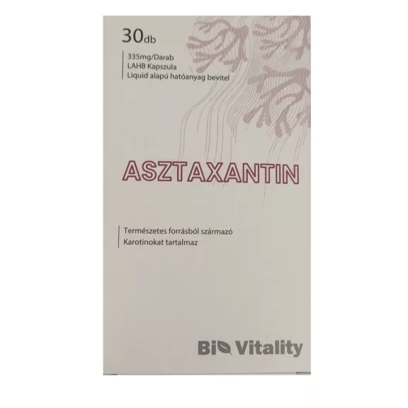 BIO Vitality Asztaxantin 30x BIO Vitality Asztaxantin 30x