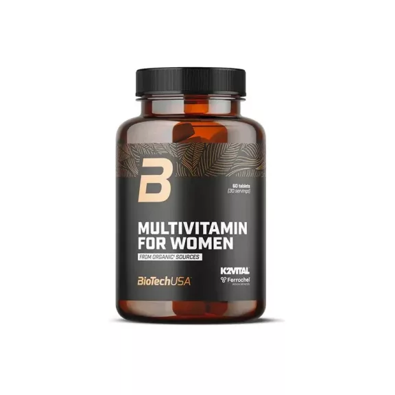 BioTech Multivitamin for Women from organic sources tabletta 60 db BioTech Multivitamin for Women from organic sources tabletta 60 db