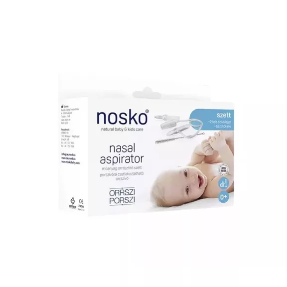 Nosko Orrszi Porszi Orrtisztító Szett Műanyag + Nosko Tengervizes Izotoniás Orrspray 30ml (Ajándék) Nosko Orrszi Porszi Orrtisztító Szett Műanyag + Nosko Tengervizes Izotoniás Orrspray 30ml (Ajándék)