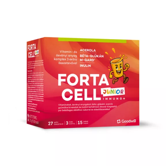 Goodwill Fortacell Immuno+ Junior por 15 db Goodwill Fortacell Immuno+ Junior por 15 db