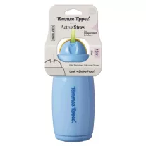   Tommee Tippee Active Straw szívószálas hőtartó pohár 266 ml 12 hó+