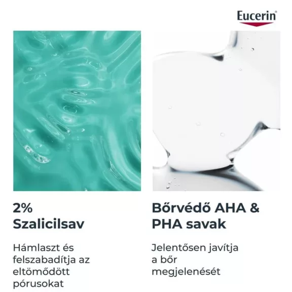 Eucerin Dermopure Clinical Correcting Cleanser Mélytisztító Gél Arcra és Testre 400 ml