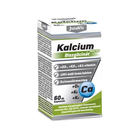 Jutavit Kalcium Biszglicinát+D3+K2+K1 60 db Jutavit Kalcium Biszglicinát+D3+K2+K1 60 db